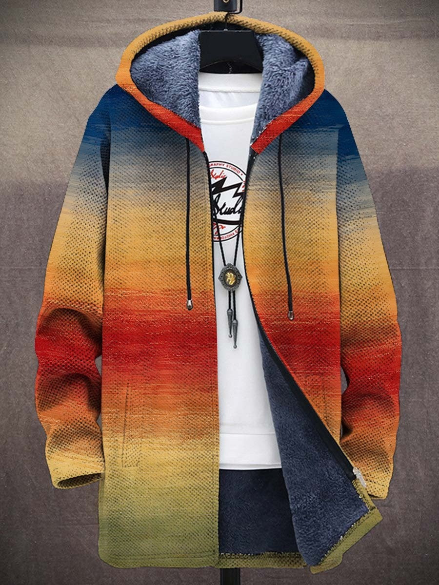 Noora – Luxuriöse Strickjacke Inspiriert Von Der Kunst