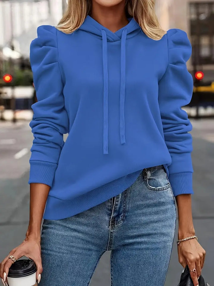 Nandita - Atmungsaktiver Langarm Kapuzenpullover