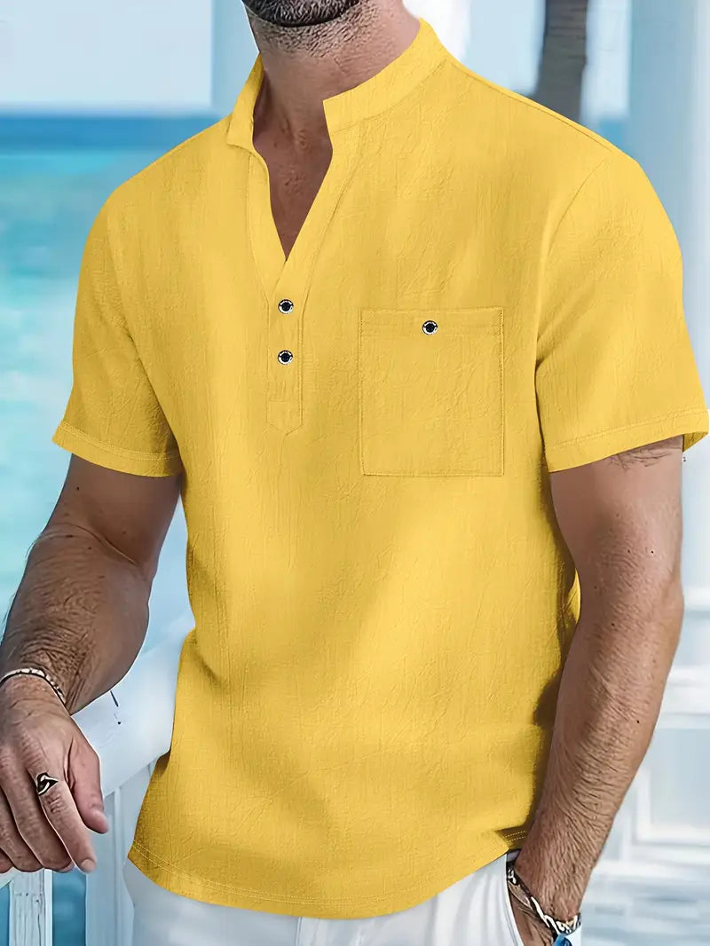 Vaughn - Elegantes Kurzarmhemd