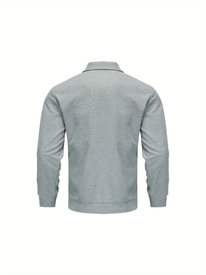 Marvin – Lässige Polyester Jacke Mit Reißverschluss