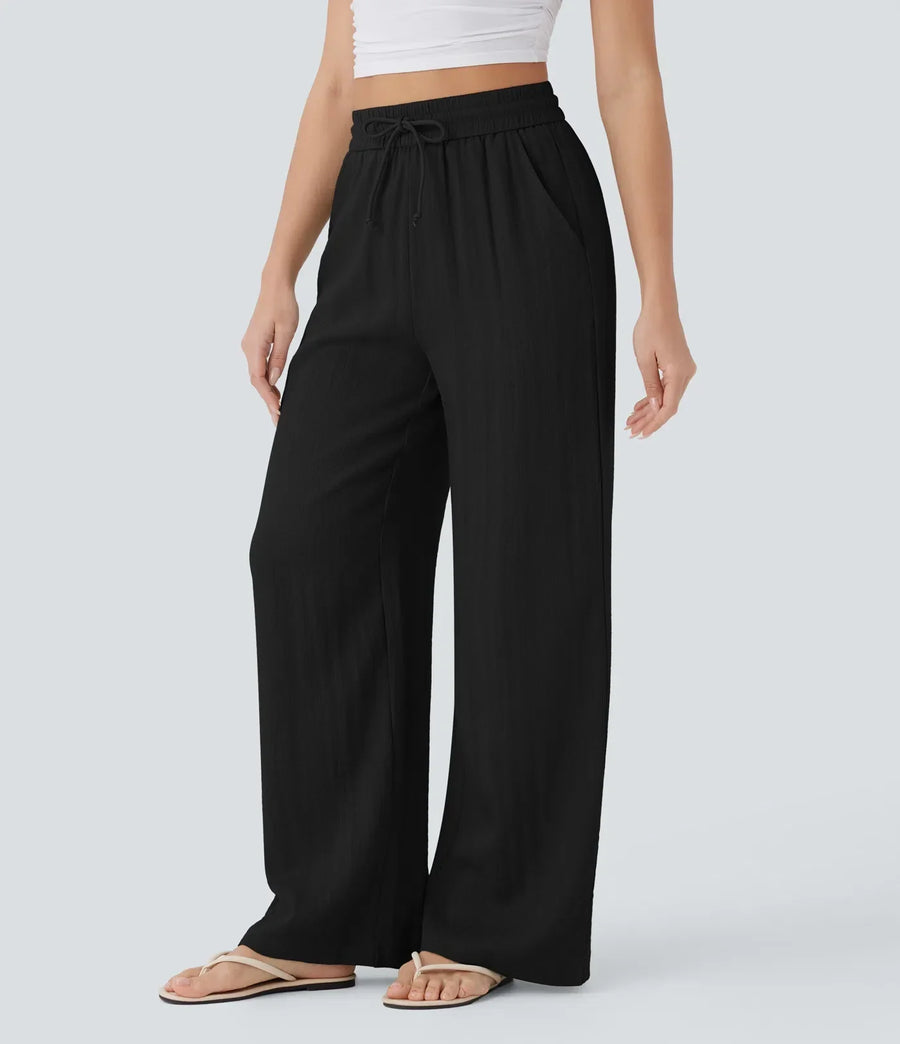 Zafeiria - Elegante Leinenhosen