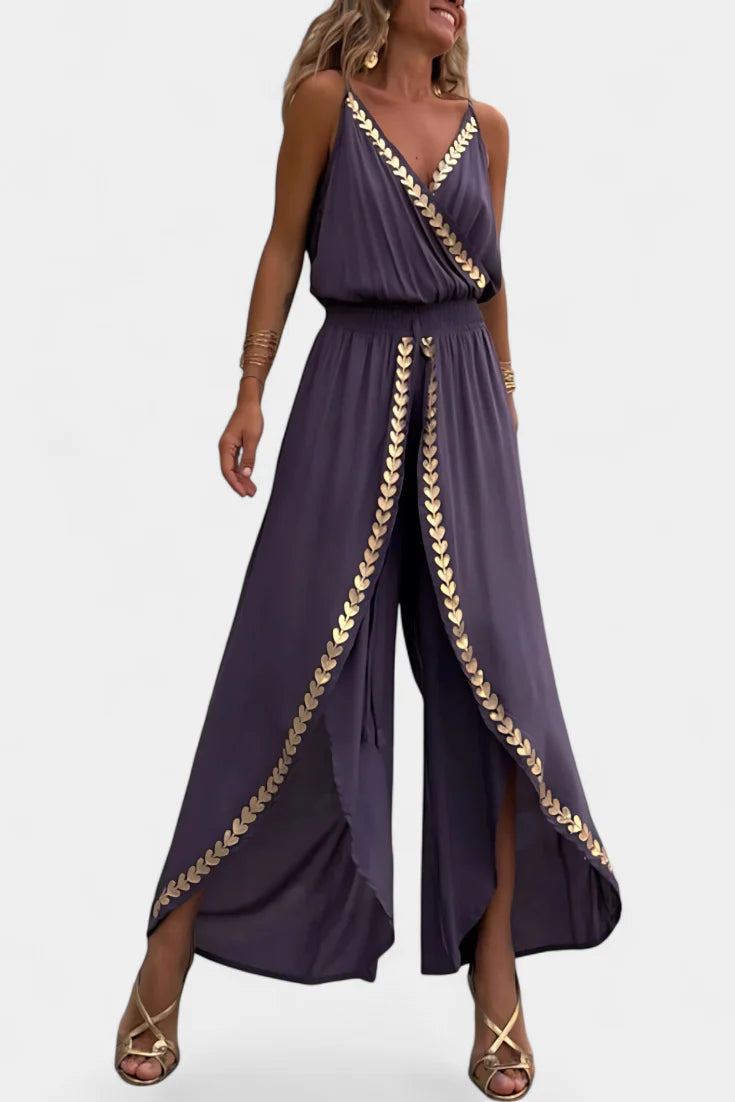 Safinaz – Eleganter ärmelloser Overall