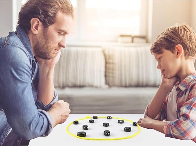 MindSpark – Magnetisches Schachspiel Ein Unterhaltsames Strategiespiel Für Kinder Und Familien