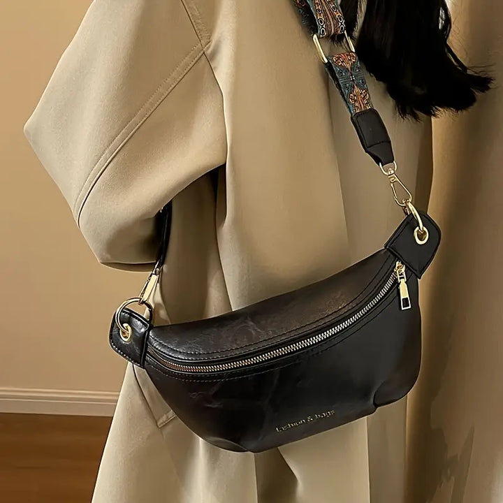 Jasleen – Schulter Tasche Mit Breitem Riemen
