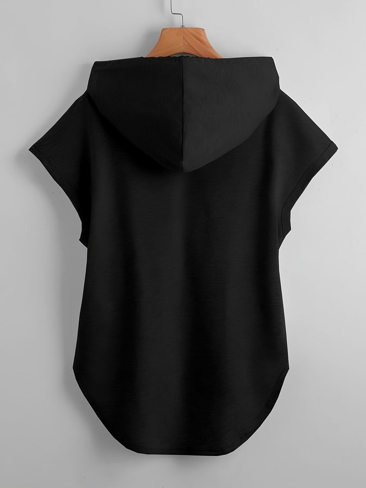 Matthias – Lässiger T-Hemd Kapuzenpullover