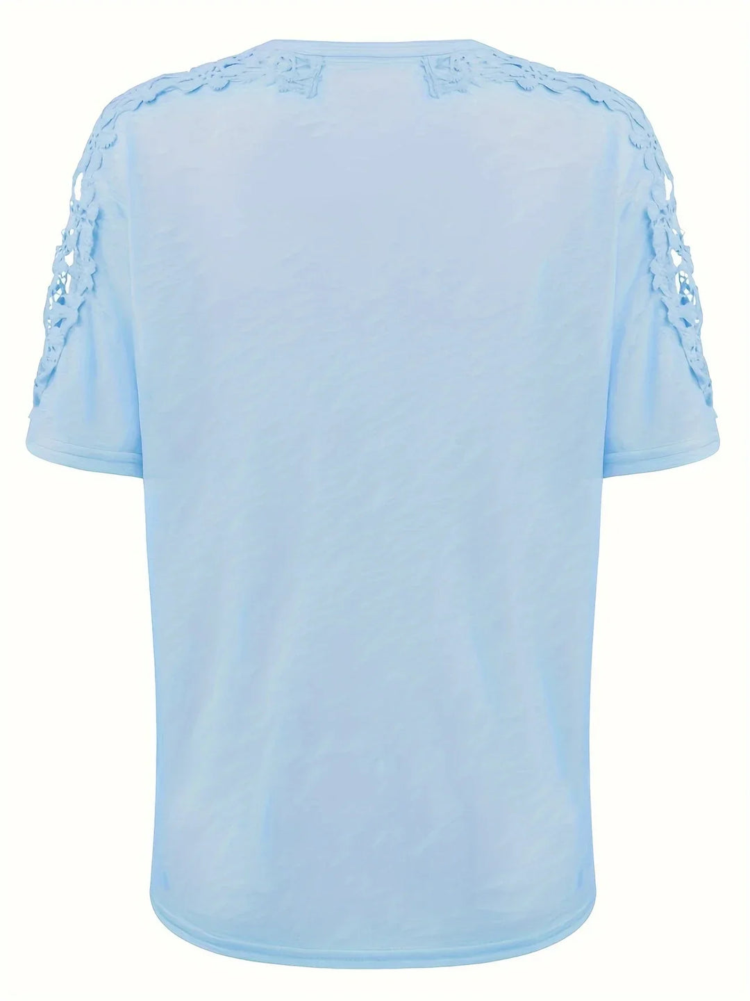 Ancuta – Elegantes Sommer Kurzarm T Hemd Mit Spitze