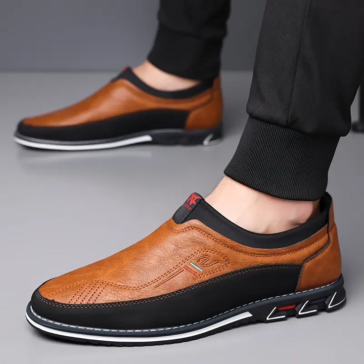 Daron - Rutschfeste Leder Loafer