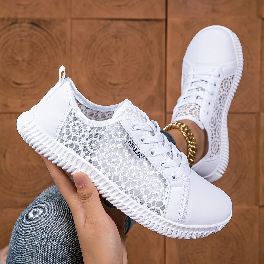 Mireya – Eleganter Leichter Turnschuh Aus Spitze