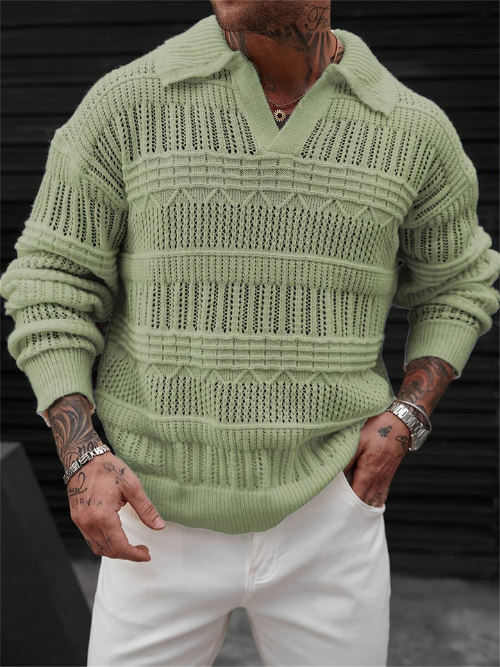 Wesley – Langarmpullover Mit Schneiden Raus Entwurf