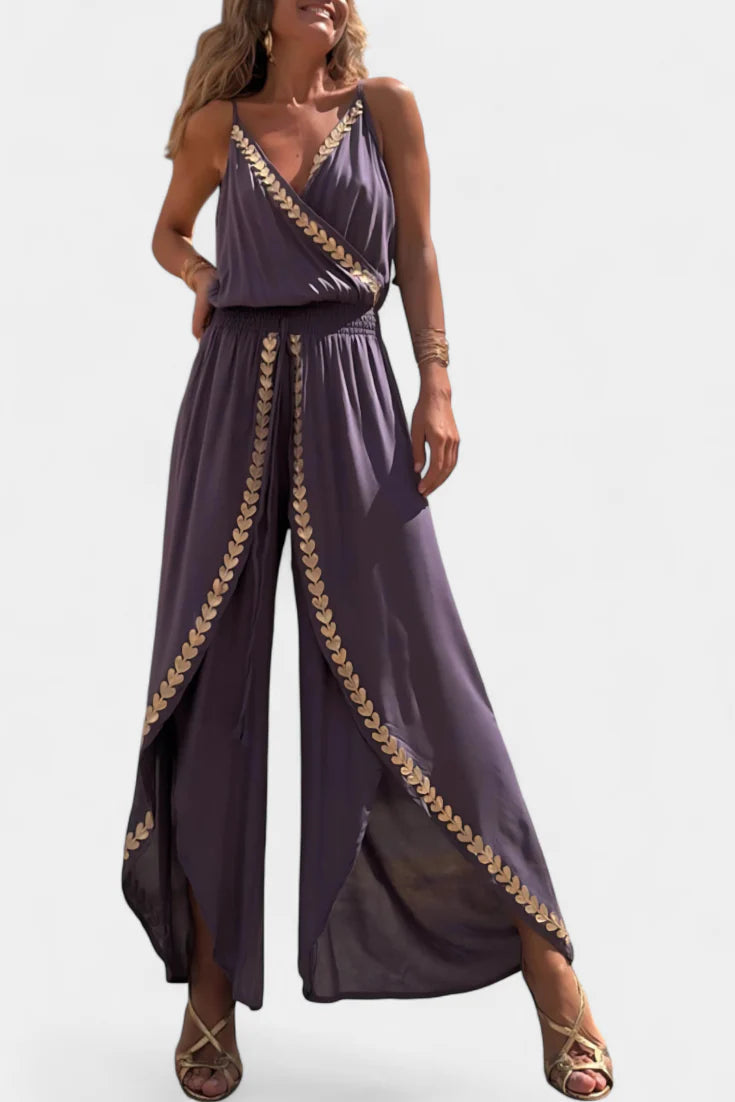 Safinaz – Eleganter ärmelloser Overall