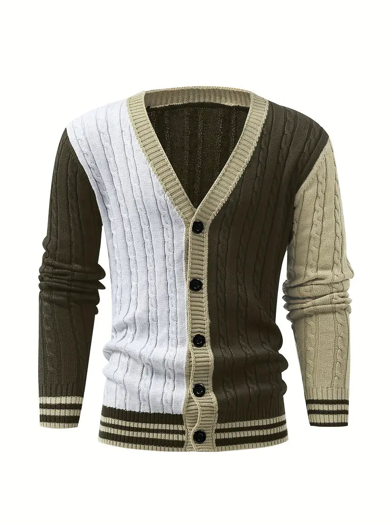 Bryant - Atmungsaktiver Strickcardigan Mit Langen Ärmeln