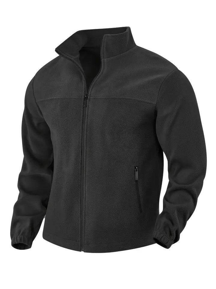 Barron – Lässige Fleece Jacke Mit Reißverschluss Und Tasche