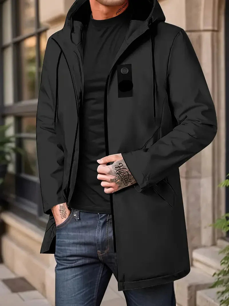 Conor – Windjacke Mit Reißverschluss Und Kapuze
