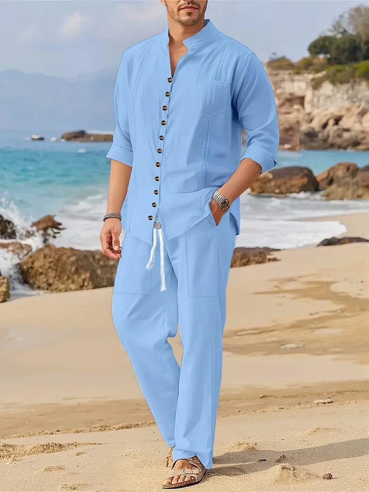Micah – Modisches Strand Zweiteiler Set