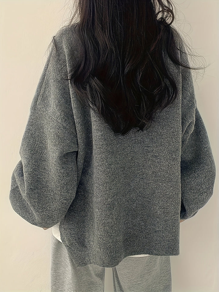 Pearline – Pullover Mit Rundhalsausschnitt Und Langen Ärmeln