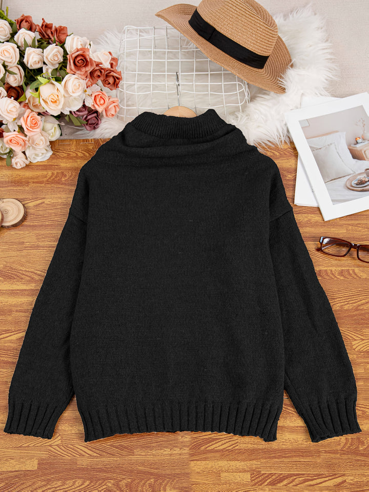 Zelina – Langarmpullover Mit Tasche