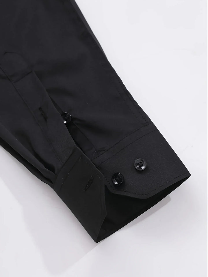 Byron – Elegantes Langarm Hemd Mit Knöpfen