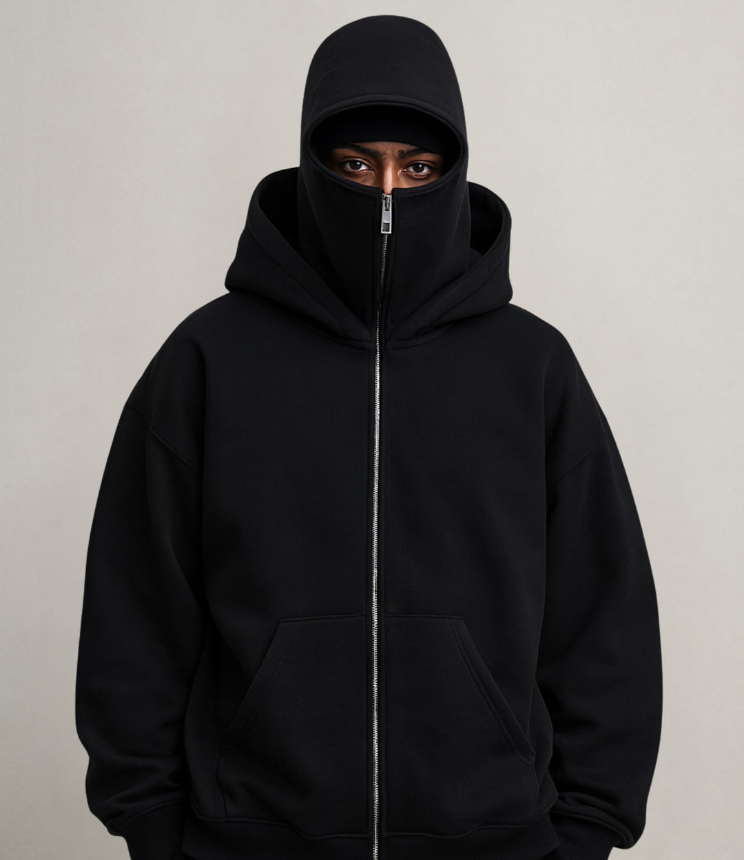 StealthCore – Kapuzenpullover Mit Durchgehendem Reißverschluss