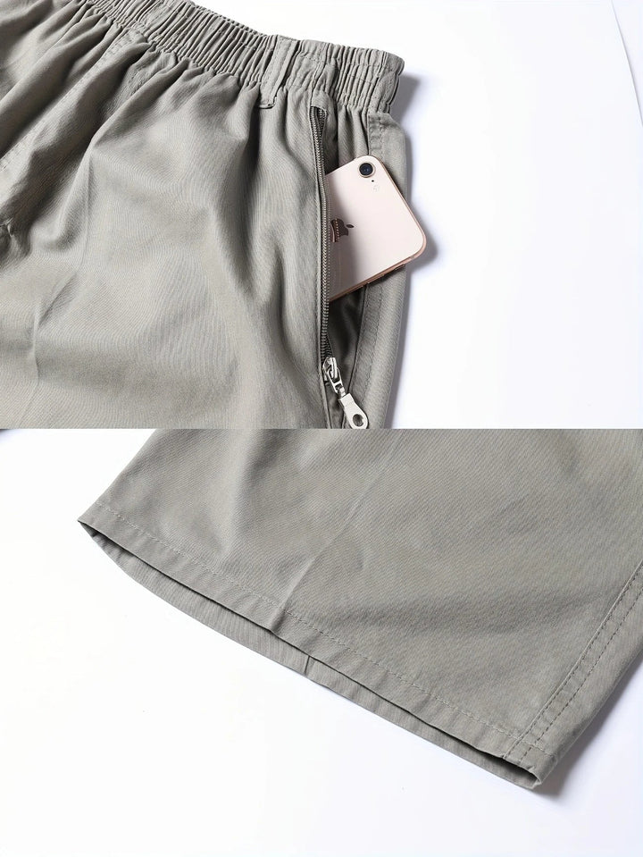 Fedde – Leichte Cargo Shorts Mit Tasche