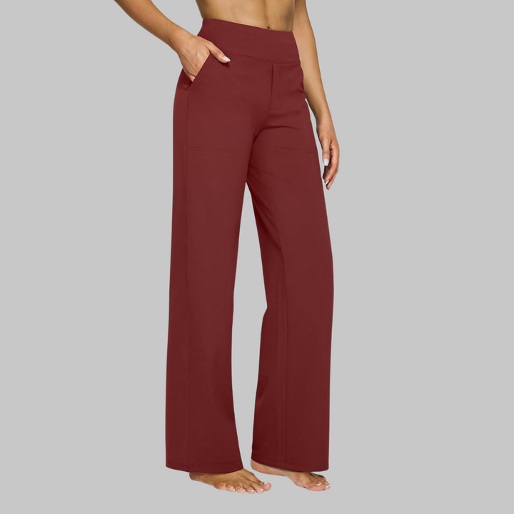 Lysandra – Elegante Hose Mit Tasche