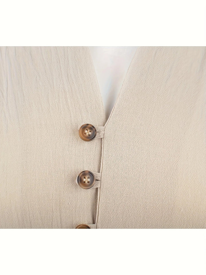Shayne - Leichtes Hemd Aus Baumwoll Leinen Mit Langen Ärmeln