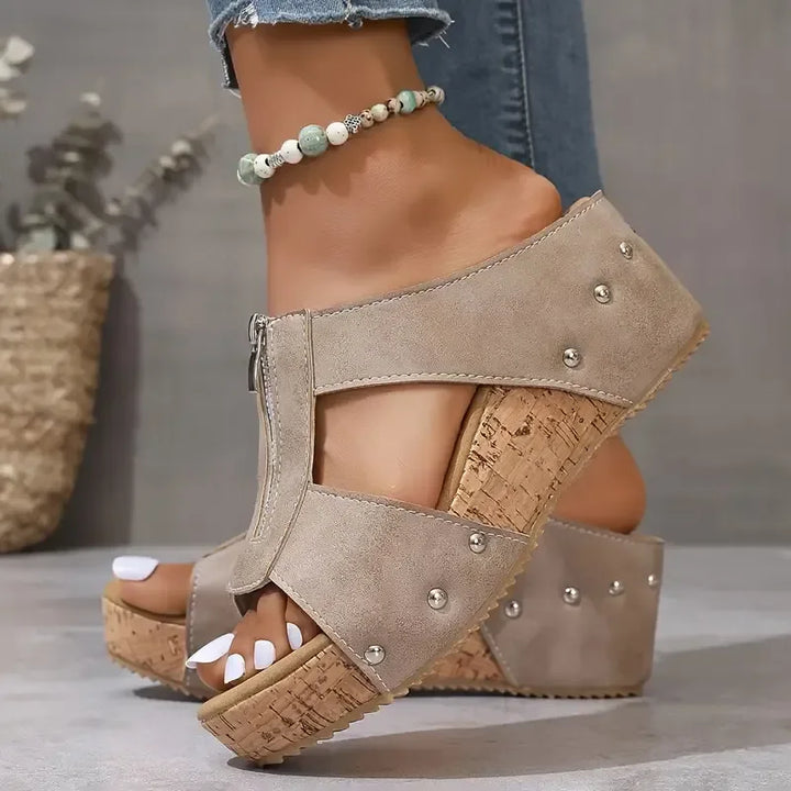 Aurea - Orthopädische Keilsandalette