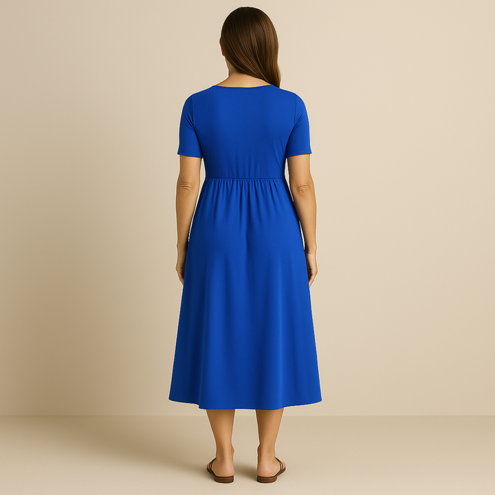 Bridgett - Kurzärmeliges Kleid