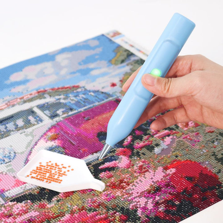 DazzleDot - Elektrischer Diamant Malstift 6 Farben
