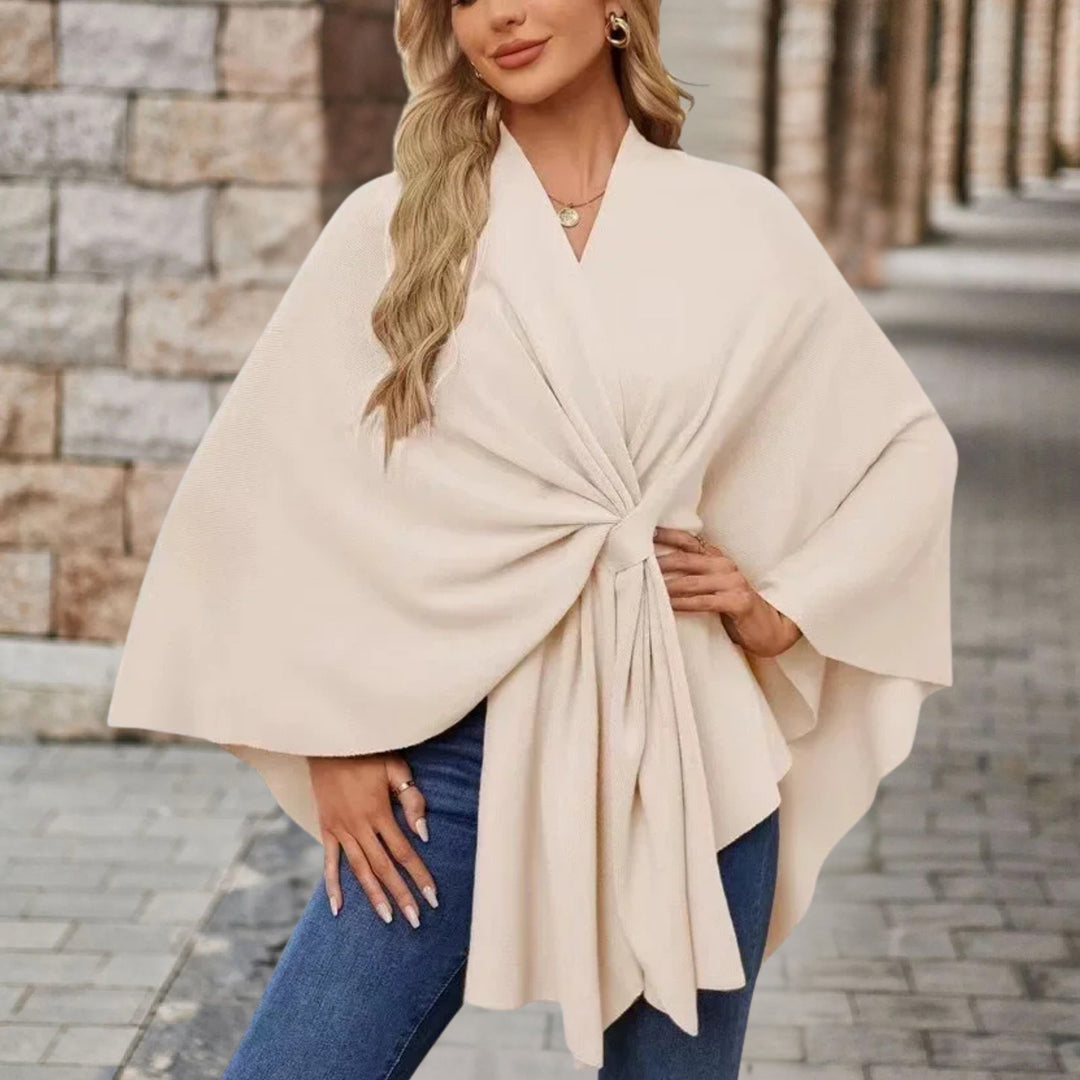 Helin - Bequemer Mit V-Ausschnitt Shawl