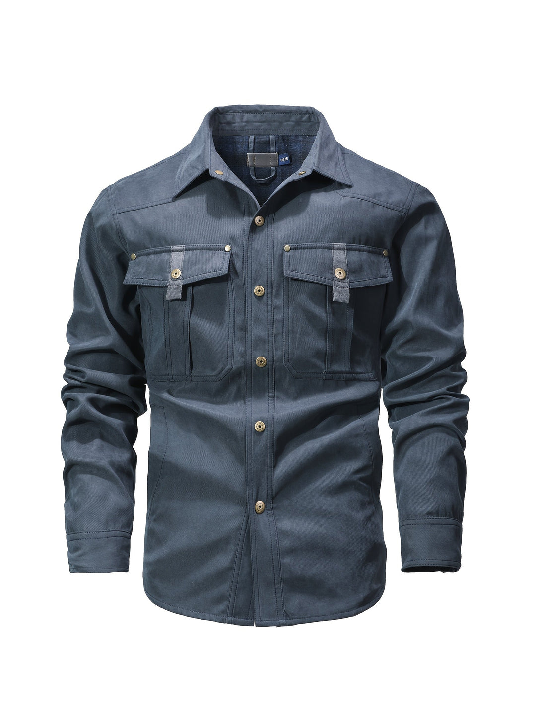 Evrypidis - Lässige Langarm-Cargo-Jacke