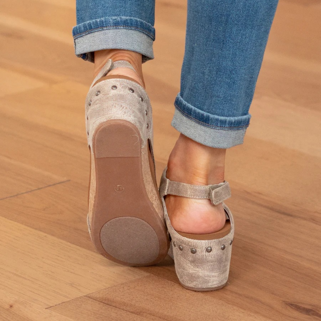 Makrina - Bequeme Sandalen Mit Keilabsatz