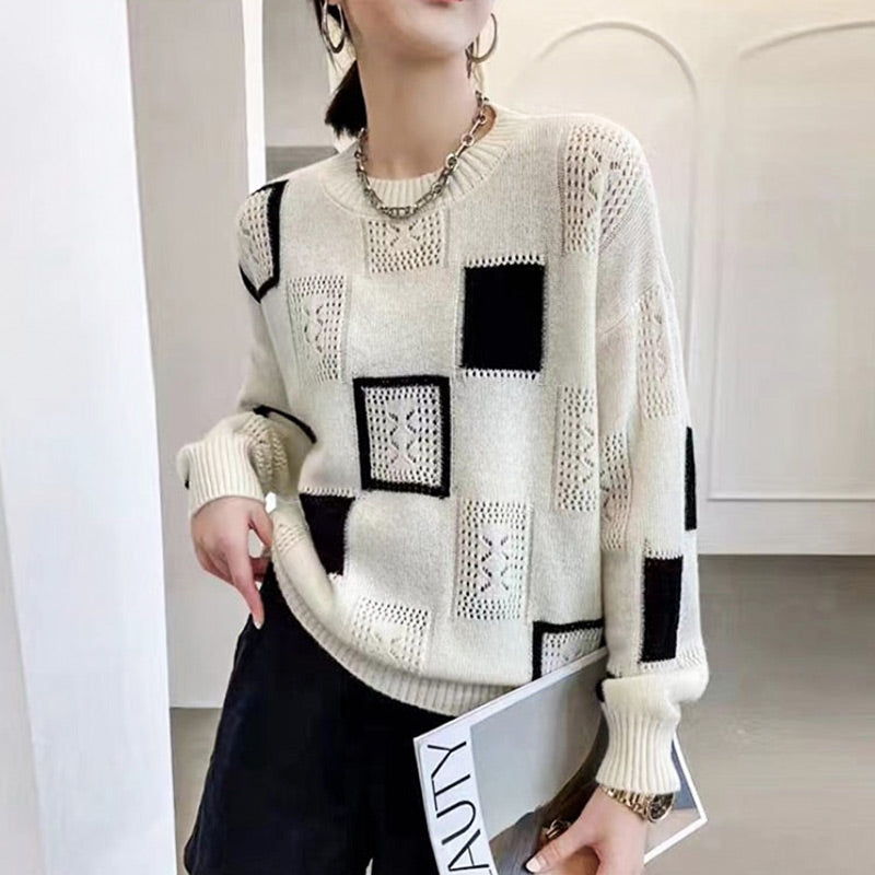 Blanche – Stylischer Winter Pullover