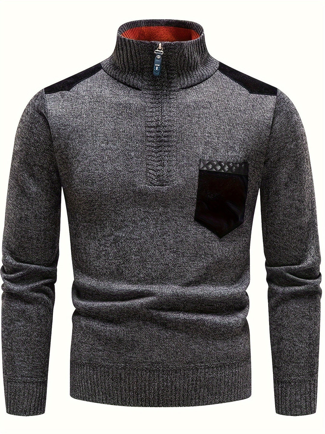 Gerdt – Lässiger Langarm Strickpullover