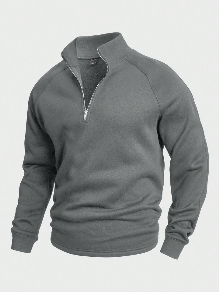 Koeman - Stylischer Pullover Mit Reißverschluss