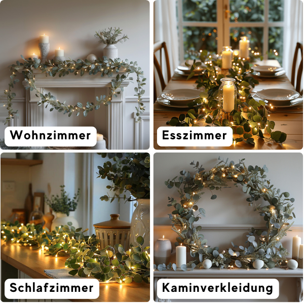 TwilightTrellis – Lichterkette Olivenzweig