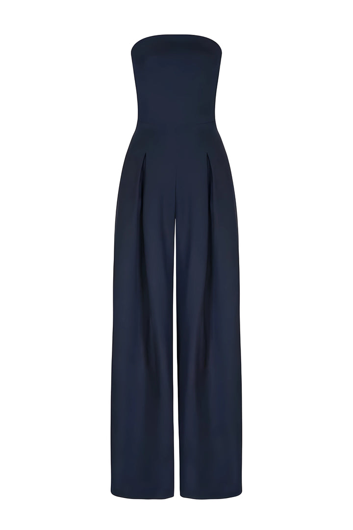 Meredith – Eleganter Trägerloser Jumpsuit
