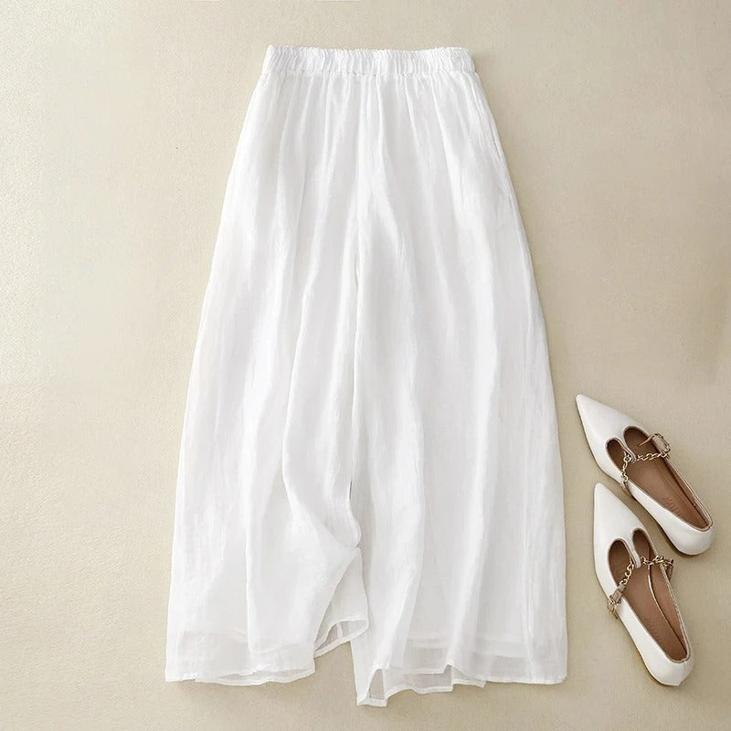 Rosalva – Elegante Leinen Hose