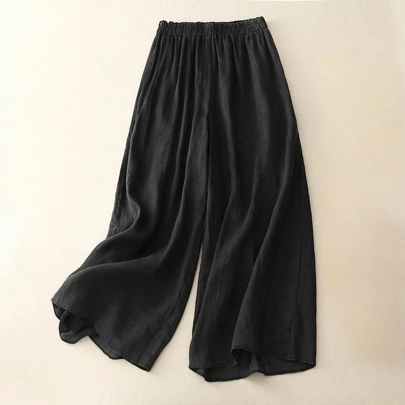 Rosalva – Elegante Leinen Hose