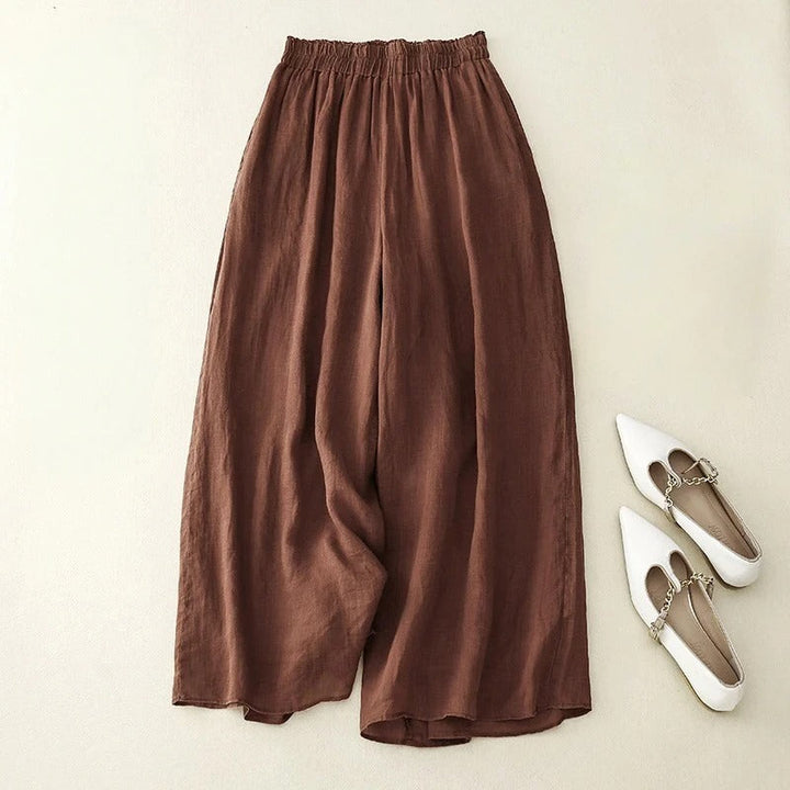 Rosalva – Elegante Leinen Hose