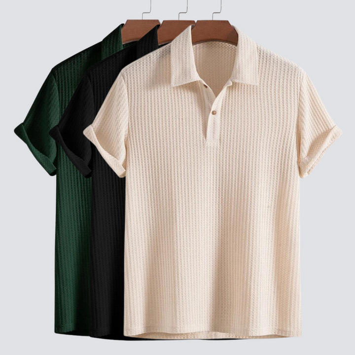 Otilio - Gestricktes Polo Hemd