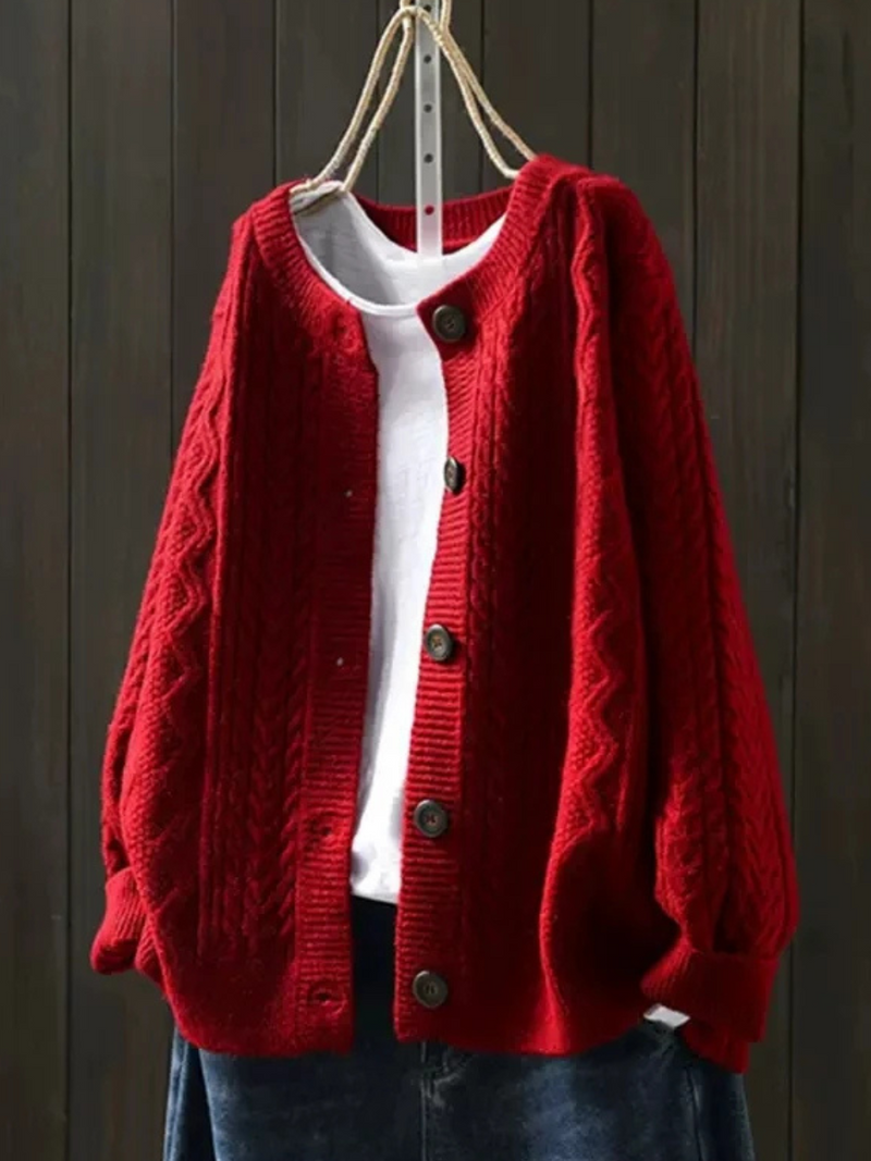 Nasrin – Gestrickte Strickjacke