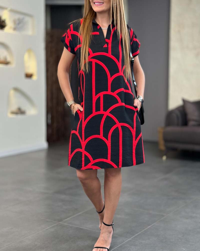 Veralia – Kurzarm Kleid