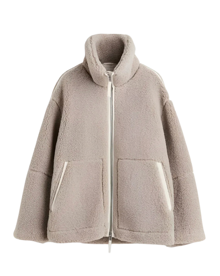 Tatjanka - Langärmelige Jacke Aus Lammwolle