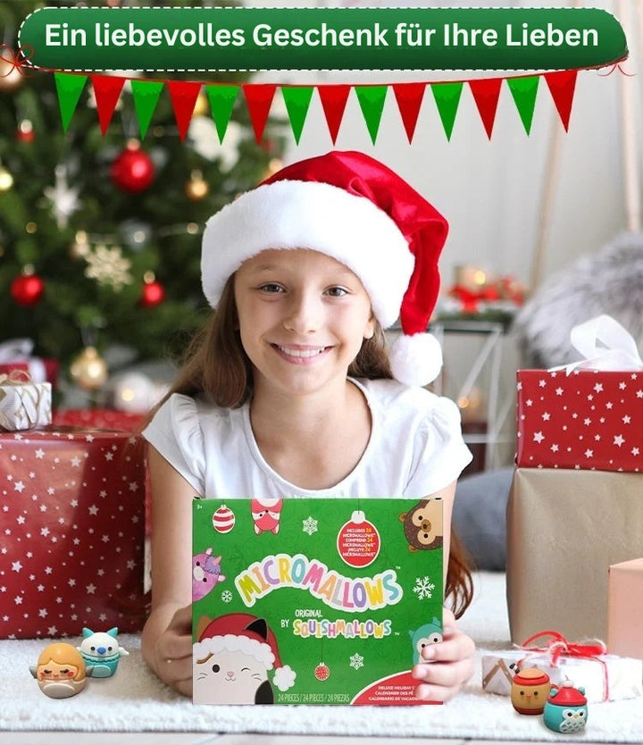 FestiveFuzzies - Weihnachts-Adventskalender Mit Plüschtier