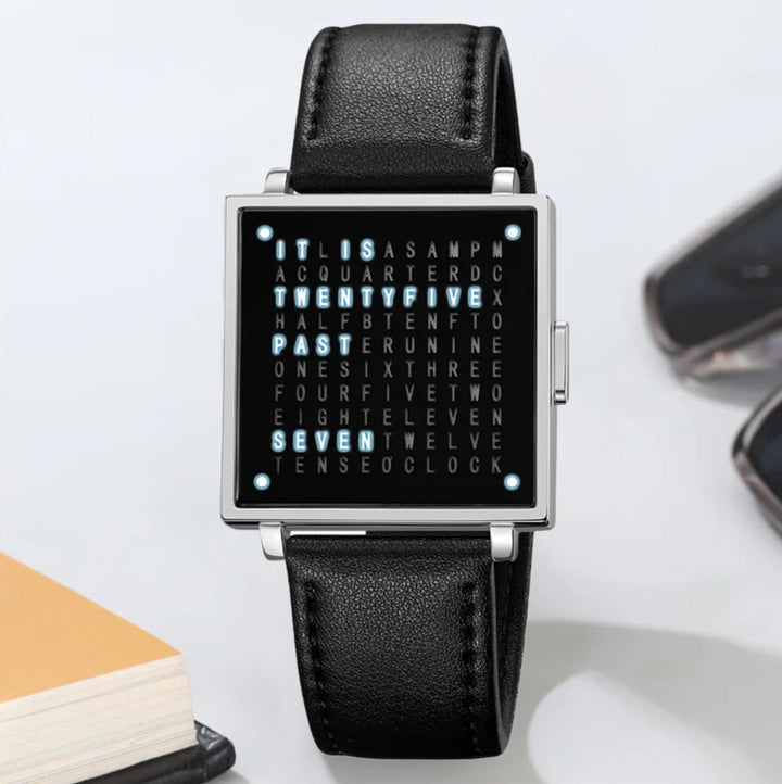 WordTime – Matrix Digital Anzeige Uhr