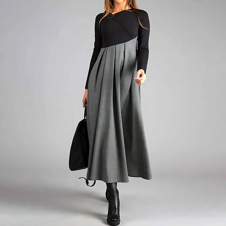 Anabel – Elegantes Kleid Mit Langen Ärmeln