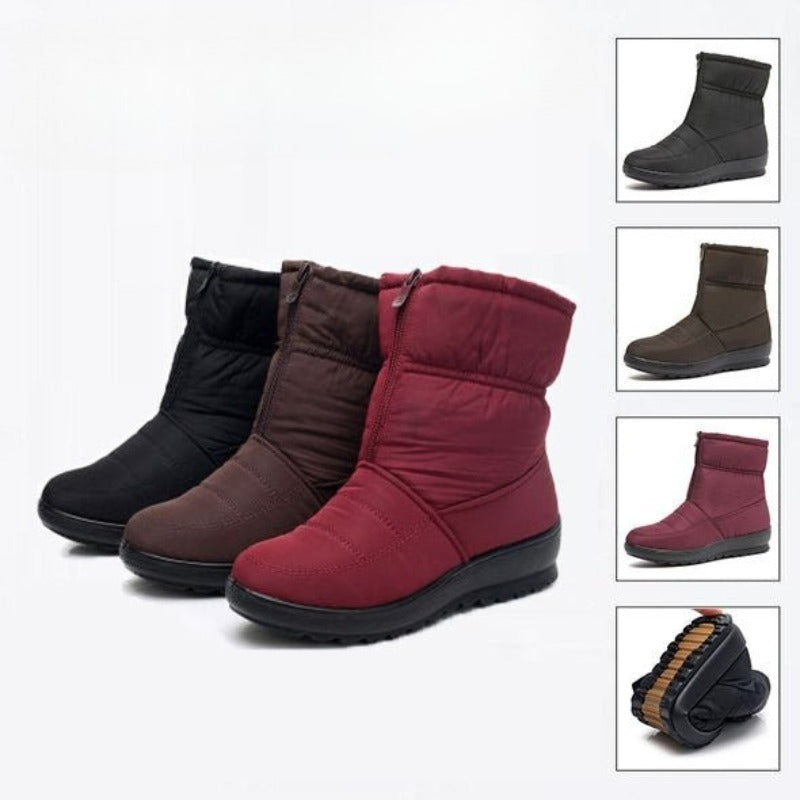 Afonia – Wasserabweisende Schneestiefel Mit Reißverschluss