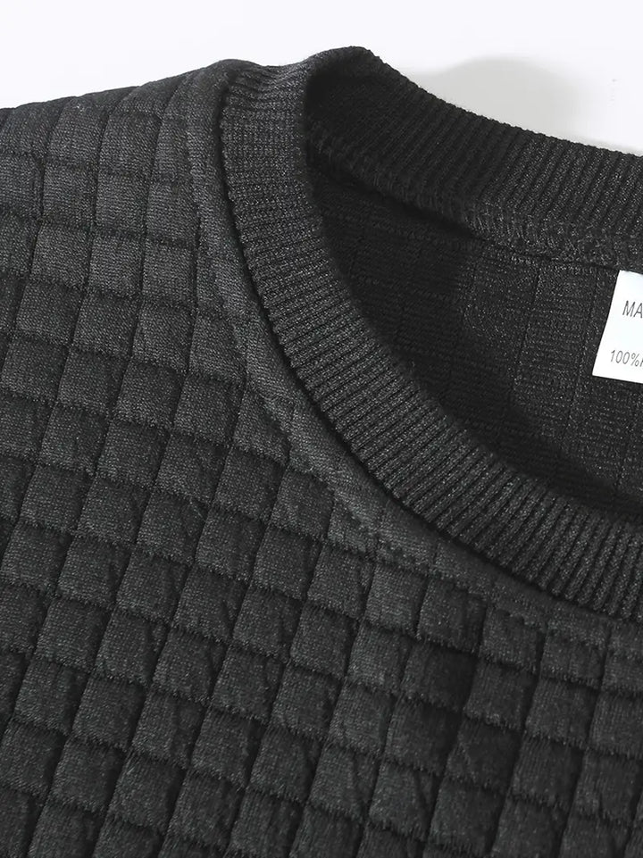 Beckham – Bohemian Plaid Langarm Pullover