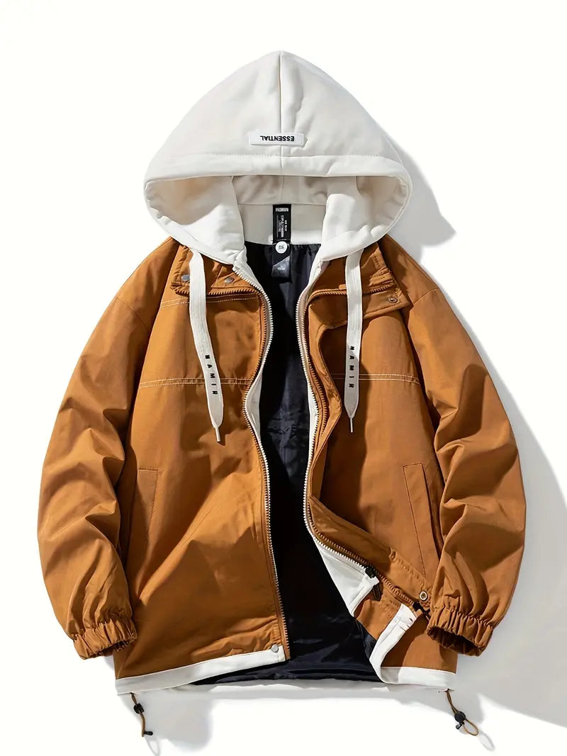 Carson – Lässige Kapuzen Jacke Mit Tasche