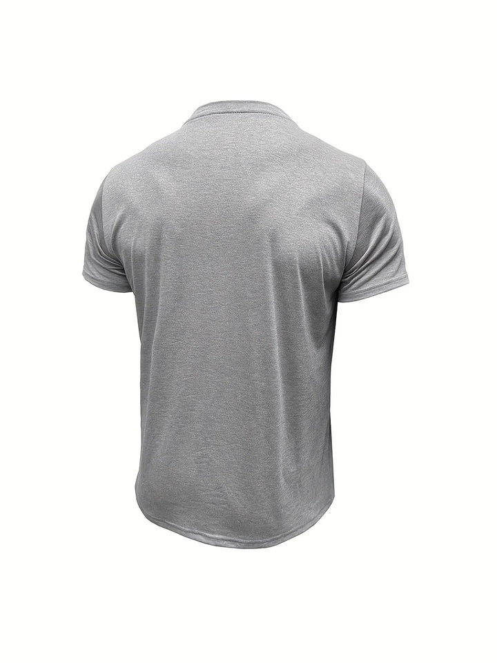 Saxon – Elegant Rundhalsausschnitt T Hemd Mit Tasche